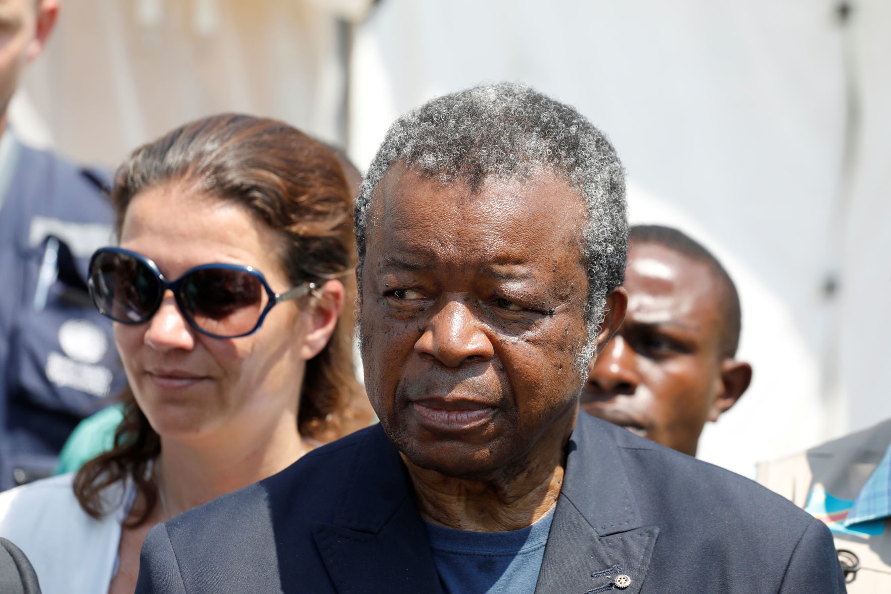Congolese government's Ebola response coordinator Jean-Jacques Muyembe